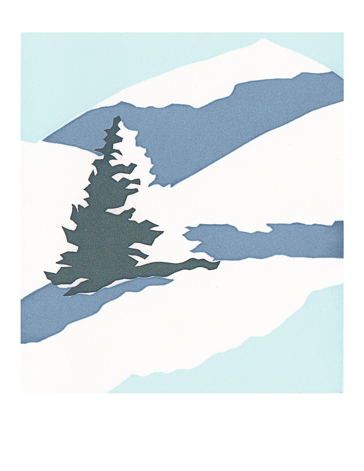 Winter Collection, box of 8 cards and envelopes