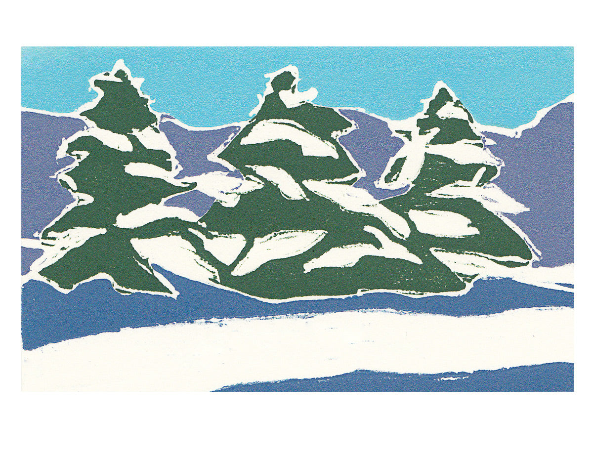 Winter Collection, box of 8 cards and envelopes