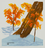 Leaning In and Out, multi-block print
